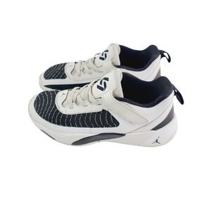 Jordan Sneakers, Youth‎ Size 3, White/Black